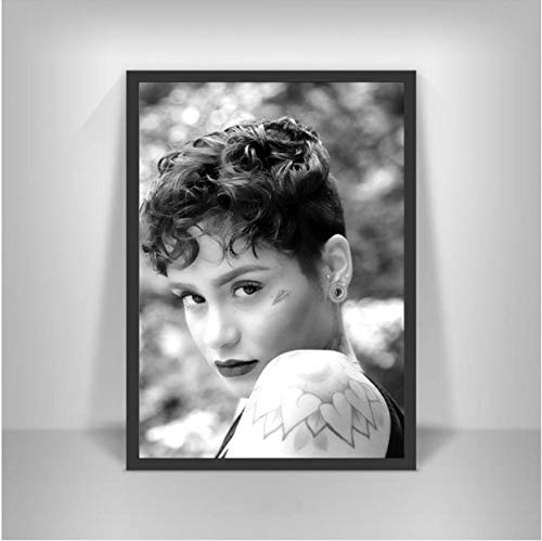 WallART007 Poster Kehlani Music Singer Poster And Print Canvas Painting Poster For Living Room Decor Home Decor50*70Cm No Frame