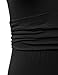 DRESSIS Women's Sleeveless V Neck Ruched Waist Maxi Dress S to 3XL (10 Colors)