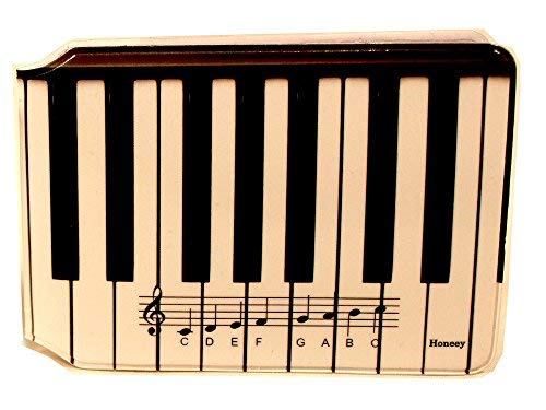 Piano Credit Card Bus Pass Wallet Slimline Travel Rail Ticket Holder Cover for Oyster Business Zip ID Card - Bifold - Party Bag Gift School Leaver Uni (10x Wallets)