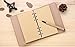 Kraft Paper 6-Hole Ring Binder Folder/File/Cover for Journal Note Book Diary (A5)