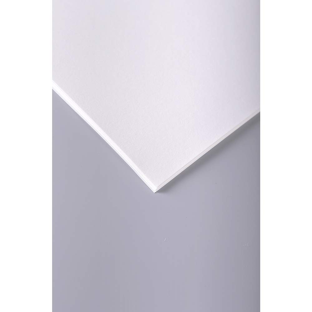 Clairefontaine - Ref 93715C - White Grained Drawing Paper (Pack 10 Sheets) - 50 x 65cm Sized, 224gsm Paper, White & Grained Drawing Paper, Acid Free, pH Neutral