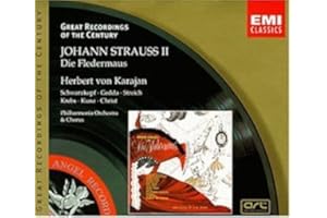 J. Strauss: Die Fledermaus / Schwarzkopf, Gedda, Streich, Krebs, Kunz, Christ; Karajan