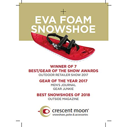 Crescent Moon EVA All-Foam Snowshoes (Green | Icespikes) - Thumbnail 3