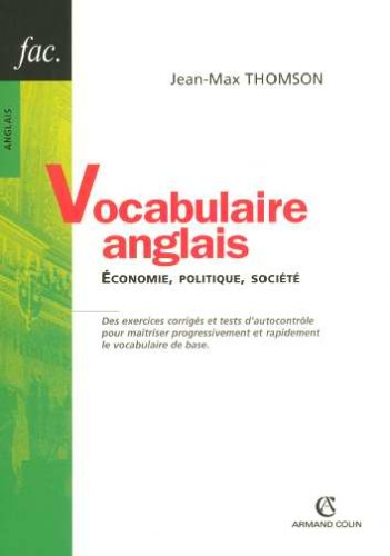 Vocabulaire anglais