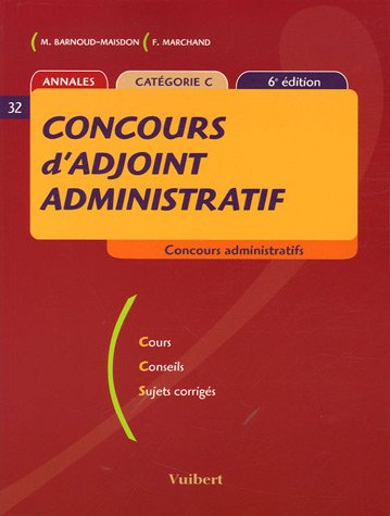 Concours d'adjoint administratif