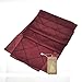 Remedios 12x108 Inch Pintuck Taffeta Table Runner Wedding Decoration Burgundy