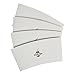 Pretty Sips Paper Hot Cups with Lids and Cup Sleeves, White (HOT16LS),Qty of 50