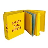 SDS 'Heavy Duty' Binder - 3.0'' Ring Capacity, Metal Round Rings (Fully Enclosed Case w/ Multiple Compartments)