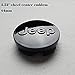 4pcs 2.52“Black Logo 64mm Wheel Center Caps Hubcaps Auto Car Accessories Continental Designed Jeep