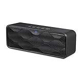 Portable Bluetooth Speakers,NUOXI K116 Wireless V4.0 Indoor & Outdoor Speaker,Built-in Mic, Dual-Driver with HD Sound and Bass,Two Passive Subwoofers