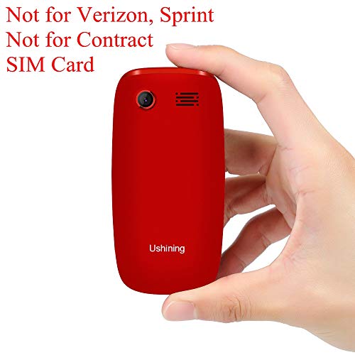 Ushining Flip Phone Unlocked GSM 2G Dual SIM Card T Mobile Flip Phone