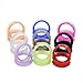 Longbeauty 30pcs/22pcs Colorful Silicone Gauges Plugs Double Flared Flexible Tunnels Ear Skin Stretcher Kit Piercing 3mm-25mm