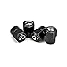 EVPRO Tire Valve Stem Caps 4 Pack Black Fit for Infiniti Accessories