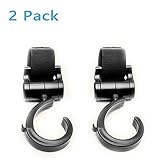 Baby Stroller Hooks,Car Seat Headrest Hooks,Multi-function Hooks to Hang Bag,Groceries,Accessories (2 Pack)