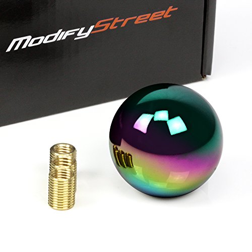 ModifyStreet Ball Shaped 450g Weighted Shift knob - JDM Polish Neo Chrome