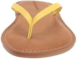 Amazon Essentials Women's Thong Sandal, Bright