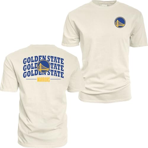 Golden State Warriors NBA Officially Licensed T-Shirt Ringspun Front/Back Fury…