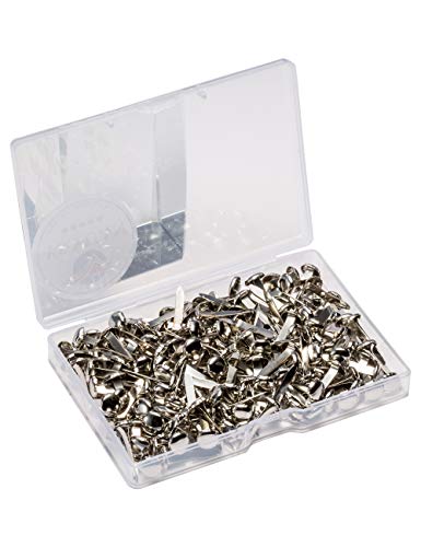 Y&YUAN Paper Fasteners Crafts Scrapbooking Round Metal Brads for DIY 3/4 Inch Medium 200pcs
