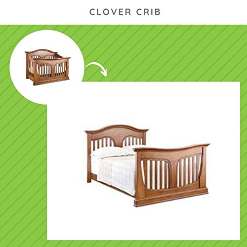 Full-Size Conversion Kit Bed Rails for Baby Appleseed and Eco-Chic