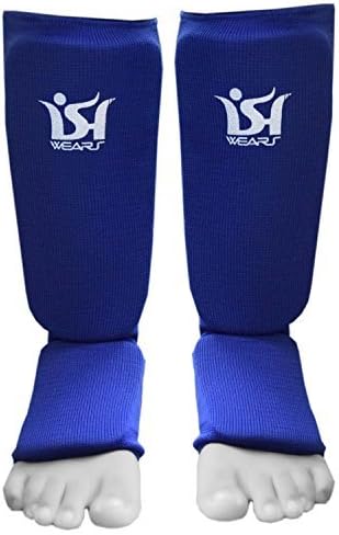 Shin Instep Pads MMA Boxing Leg Foot Guards Muay Thai Protector Kick Boxing Martial Art Pair