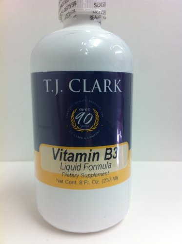Vitamin B3 Niacin - 8 Oz. Liquid (1 Bottle)