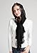 Luxurious Catholic Chapel Scarf Lace Chapel Veil Mantilla Infinity Latin Mass S08 (Black)