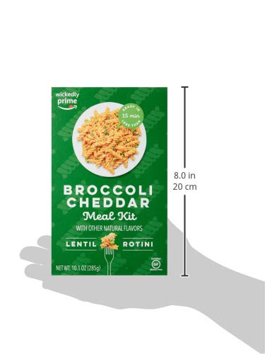 Wickedly Prime Lentil Pasta Meal, Broccoli Cheddar, 10.1oz
