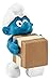 Schleich North America Logistics Smurf Toy Figure