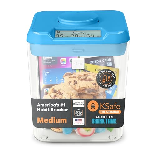 Cell Phone Lock Box w/Timer Phone Jail Timed Lock Box KSafe Time