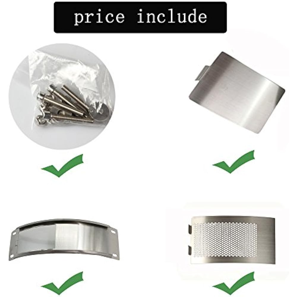 Green Egg Replacement Parts Stainless Steel Draft Door Kit BBQ Big