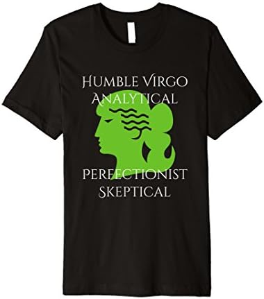 Mens Virgo Astrology T-Shirt XL Black