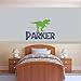 Dinosaur Name Wall Decal - Custom Name Dinosaur Decal - Boys Name Decal - Boys Room Decal - Personalized Name Dinosaur Wall Decal Nursery Decal