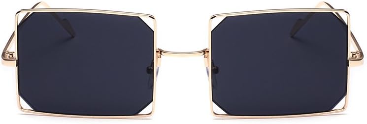 Cloud Glasses UV Sunglasses Men and Women Fashion Valentine's Day Gift Piazza Lens Blue Frame Gold Good