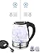 happybeefalo Electric Kettle Glass Kettle Water Pot Boiler Big Kettle Auto-Shut-Off 1800W 1800ml 220V