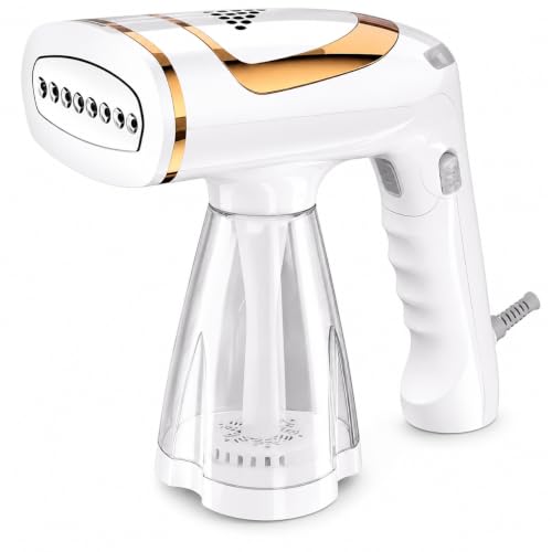 Vaporizador de Roupas Portátil Dobrável, 1600W, 127V, com 8 Saídas de Vapor, para Roupas, Cortinas e Viagens