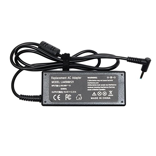 OUWO 19.5V2.31A 45w AC Adapter for HP 740015-003 741727-001 A045R07DH HSTNN-DA35 HSTNN-LA35 HSTNN-CA40 HSTNN-DA40 HSTNN-LA40 ADP-45WD B ADP-45FE B PA-1450-36HE PA-1650-32HE hp laptop charger