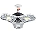 TANBABY Motion Sensor LED Ceiling Light with 18000LM and 180W, 60 Watts, Deformable, Motion Activated for Basement, Attic, Shop