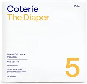 Coterie, Diaper Size 5, 22 Count