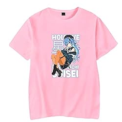 YUYEADZ Hoshimachi Suisei T-Shirt Women Men