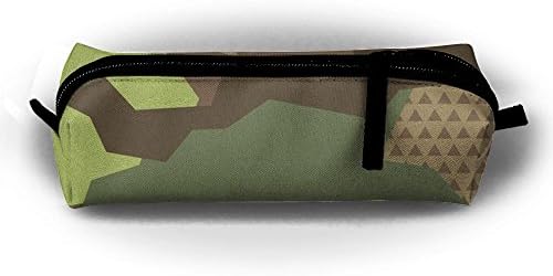 Colourful Plaques Painting Pencil Bag Pen Case Multi-Functional Felt Pouch Zipper Bag Coin Purse For Pens Pencils Highlighters Gel Pen And Other School Supplies