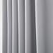 Best Home Fashion Thermal Insulated Blackout Curtains - Back Tab/ Rod Pocket - Grey - 52