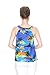 Hawaii Hangover Women's Hawaiian Tank Top in Sunset Blue