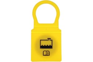 TOTMOX Coolant Cap - Engine Coolant Reservoir Cap - Yellow Metal - Compatible with Chrysler, Dodge, Jeep, Plymouth, RAM - Twi