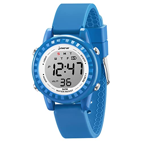 Venhoo Silicone Colorful Flashing Light-Up Outdoor Sport Wrist Watch