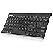 Bluetooth Keyboard, Arteck Stainless Steel Universal Portable Wireless Bluetooth Keyboard for iOS iPad Air, Pro, iPad Mini, Android, MacOS, Windows Tablets PC Smartphone Built in Rechargeable Battery primary