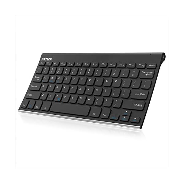 Arteck-Bluetooth-Keyboard-Stainless-Steel-Universal-Portable-Wireless-Bluetooth-Keyboard-for-iOS-Android-Windows-Tablet-PC-Smartphone-Built-in-Rechargeable-6-Month-Battery Arteck Bluetooth Keyboard, Stainless Steel Universal Portable Wireless Bluetooth Keyboard for iOS, Android, Windows…