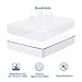 WhatsBedding Cotton Waterproof Mattress Pad Queen Size Top Down Alternative Filling Pillowtop Mattress Topper Cover-Fitted Quilted (Mattress Pad Queen)