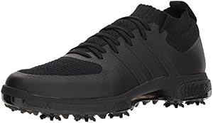 Image of adidas Men's TOUR360 Knit Golf Shoe, core Black, 8 Medium US