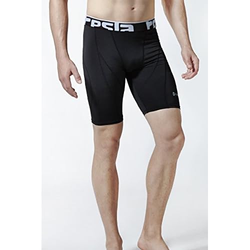 tesla men's compression shorts