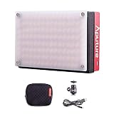 Aputure Amaran AL-MX LED Video Light 128 SMD LED Bi-Color On-Camera Video Light, TLCI/CRI 95+, 2800-6500K Adjustable, 3200lux@0.3m Booster Mode with Built in Battery